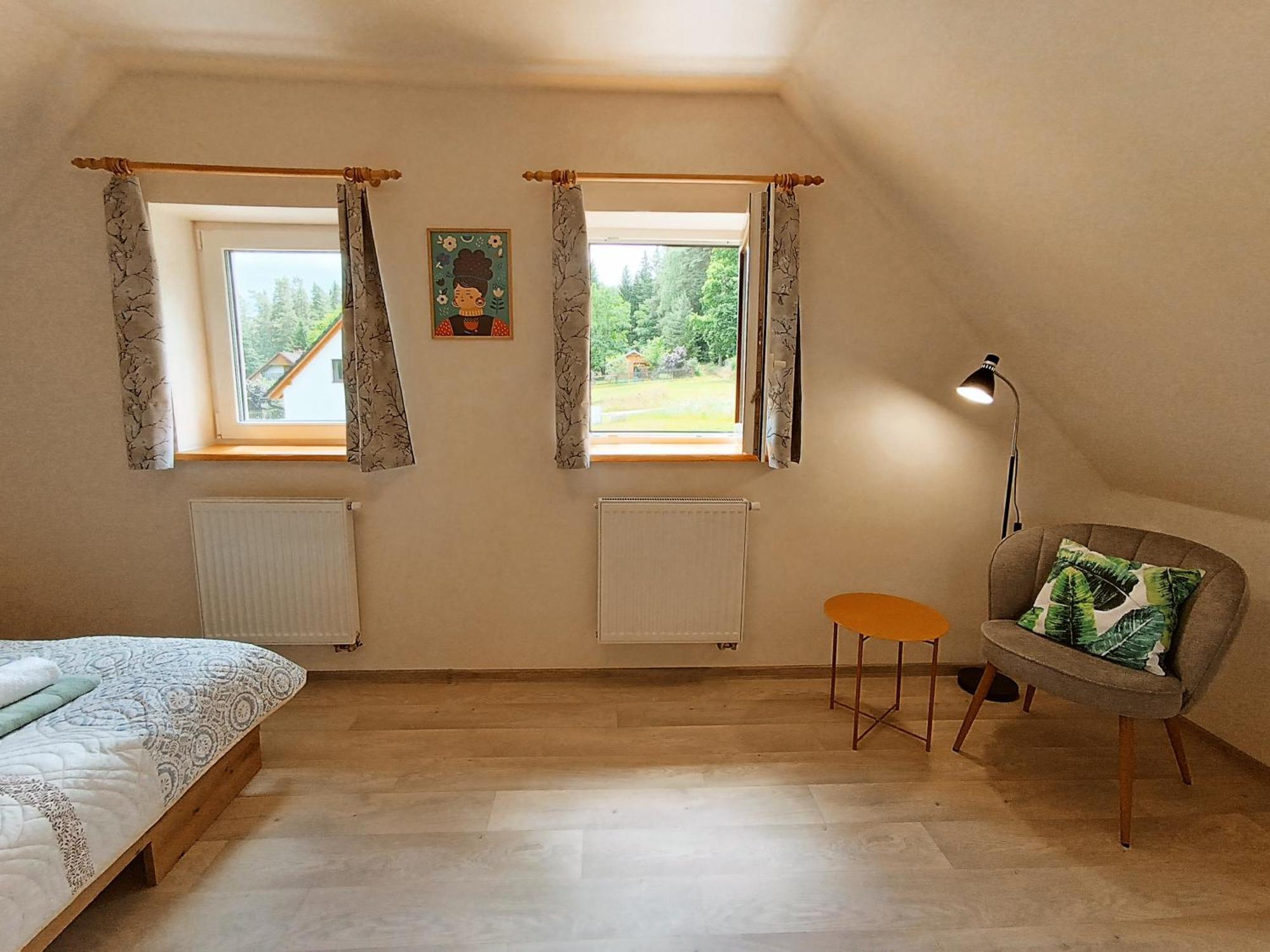 Villa Klidna Lokalita Na Kraji Lesa, Cely Dum S Uschovnu Kol Nová Bystřice Exterior foto