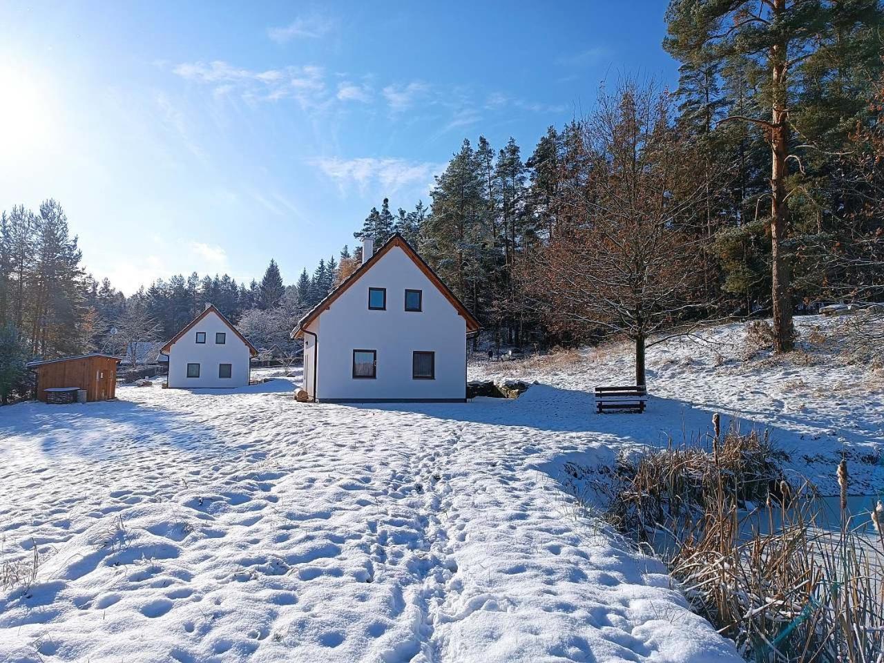 Villa Klidna Lokalita Na Kraji Lesa, Cely Dum S Uschovnu Kol Nová Bystřice Exterior foto